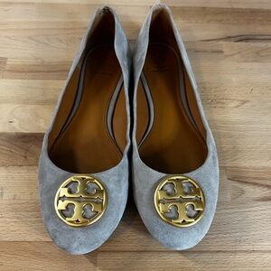 Tory Burch Suede Flats